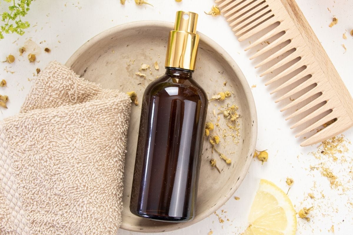 hair lightening spray