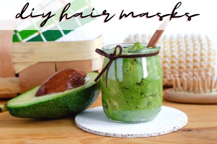 DIY Hair Masks: Easy Hair Mask Recipes for Every Hair Type for Summer Hair Care. Nourish hair with these hair care recipes for DIY hair masks. These homemade hair mask recipes can be made using simple ingredients from your kitchen. Now that summer is finally here, your hair might need some extra love. Between the humidity causing frizzy hair and the sun and pool water damaging your hair, your hair takes some abuse during the summer. I like making my own DIY hair masks so I know what’s in them.