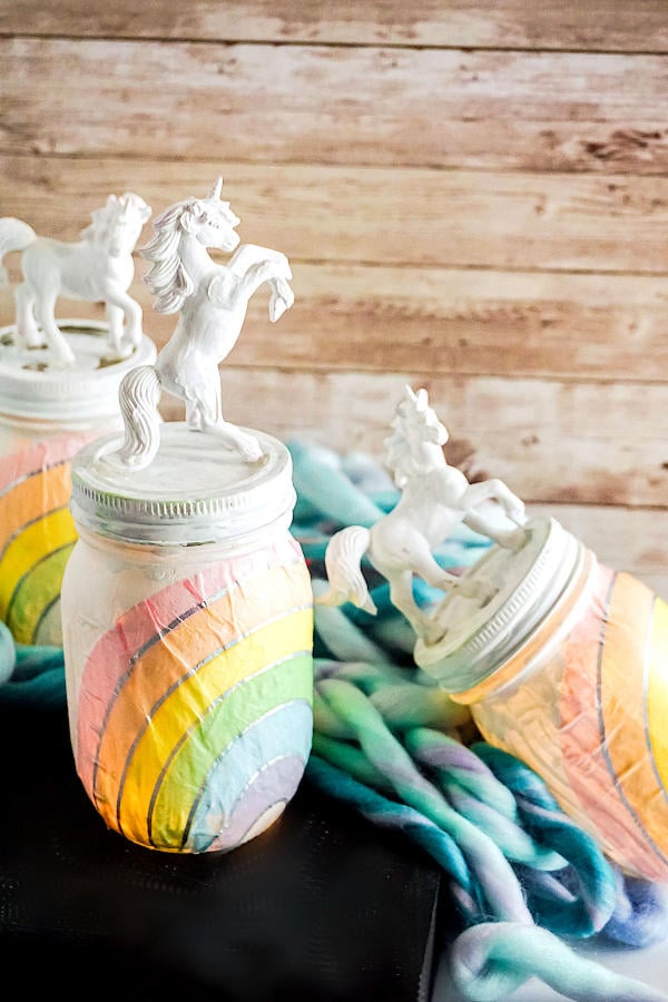 DIY Rainbow Unicorn Craft