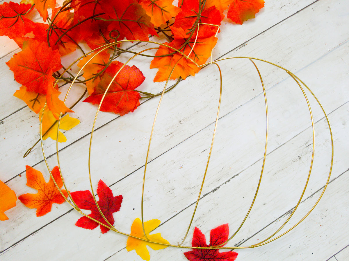 Dollar Tree Pumpkin Wreath An Affordable Fall Decor Idea for Front Door