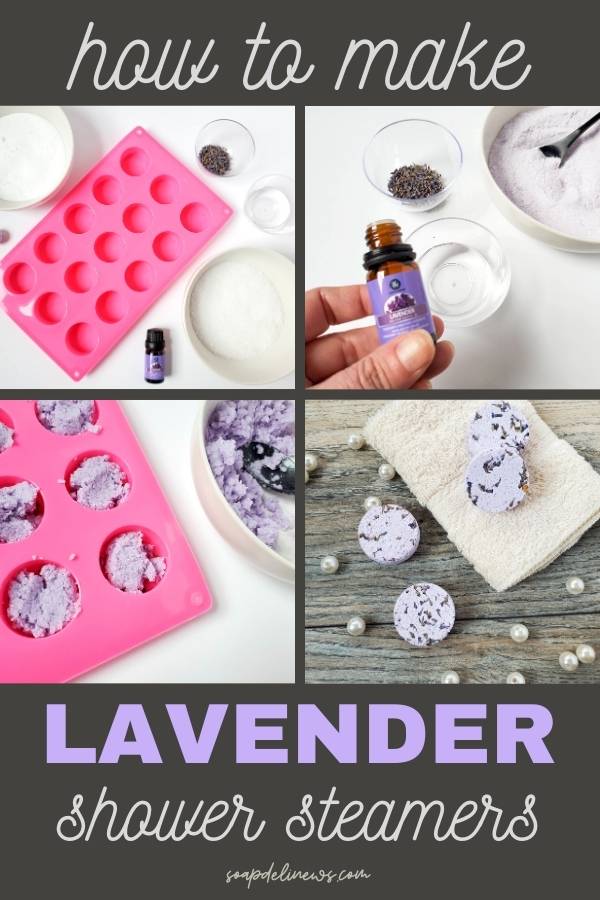 How to Make Lavender Shower Steamers without Citric Acid