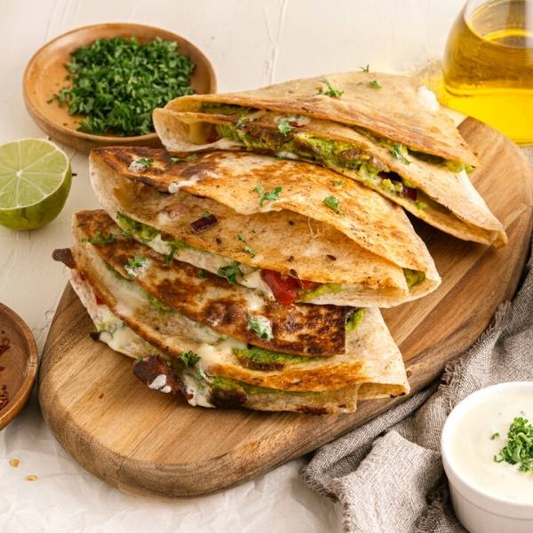 vegetarian Quesadilla recipe with beans