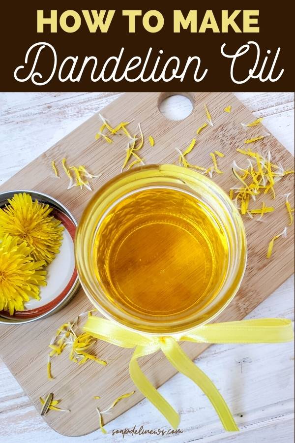 dandelion oil infusion