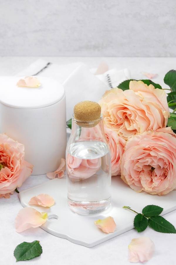 homemade rose water