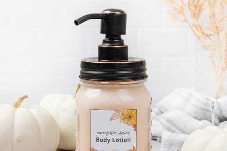 spiced pumpkin body lotion recipe