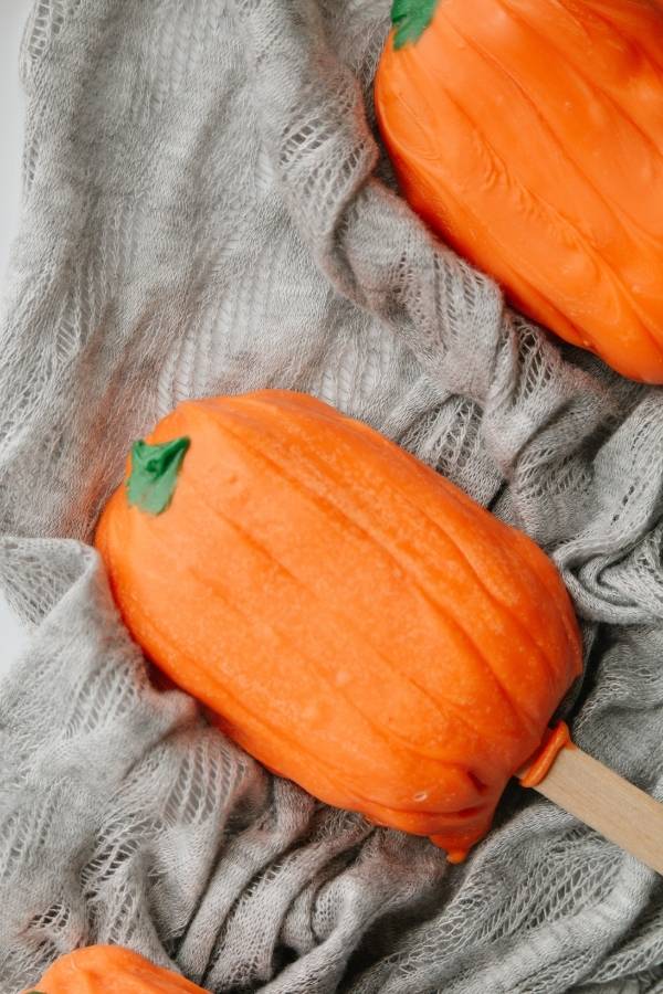 pumpkin popsicle cakes